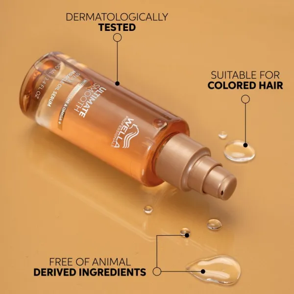 Wella Professionals Ultimate Smooth Shampoo intenzívne vyživujúci šampón na lesk a hebkosť vlasov 250 ml