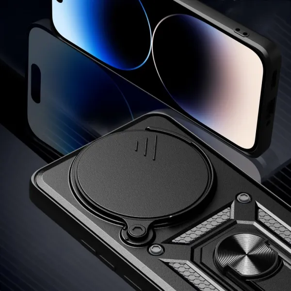 Tech-Protect CamShield Pro Xiaomi Redmi Note 14 Pro Plus 5G, čierny