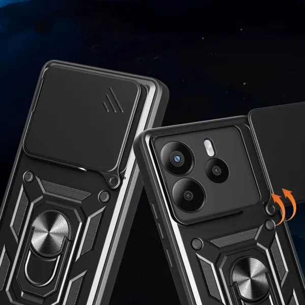 Tech-Protect CamShield Pro Xiaomi Redmi Note 14 5G, čierny
