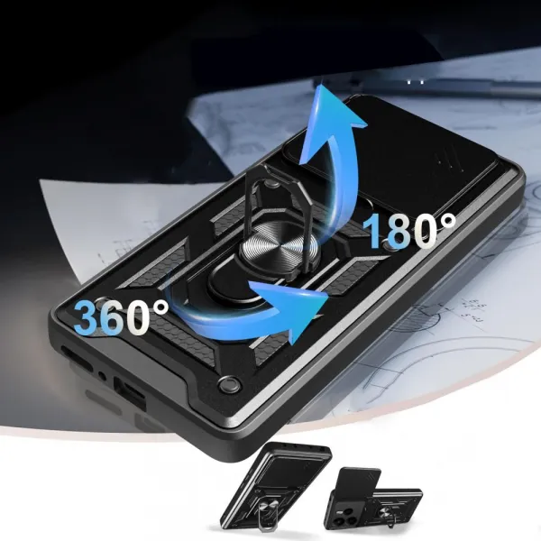 Tech-Protect CamShield Pro Xiaomi Redmi Note 14 5G, čierny