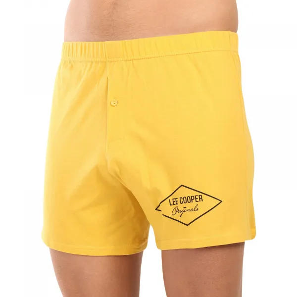 Pánske trenky Lee Cooper žlté (PO38819-1) M, trenírky