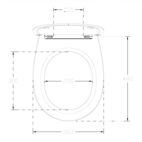 ISVEA - WC sedátko SLIM, Soft Close, Easy Take, biela 40D10200I