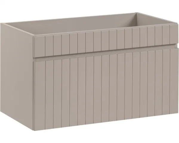 Comad Závěsná skříňka Iconic s deskou 80 cm kašmírová/dub coast evoke