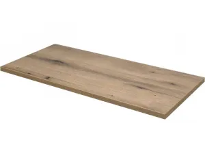 Comad Koupelnová sestava Iconic s umyvadly, skříňkami a zrcadlem 100 cm kašmírová/dub coast evoke