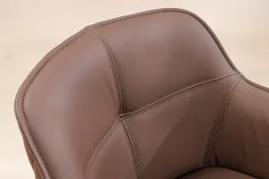 Otočné jedálenské kreslo 2 ks KAINEUS Dekorhome