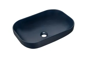 Comad Súprava keramického umývadla na dosku a výpuste Neli 50 cm modrá