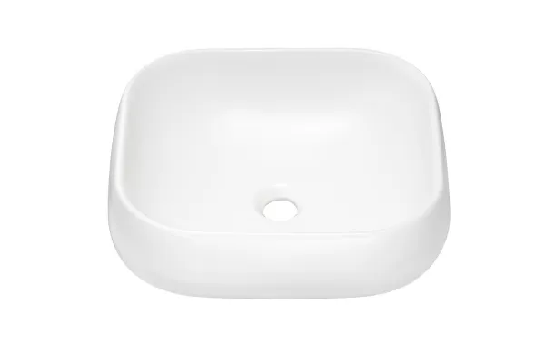 Comad Sada keramického umývadla na dosku a výpusti Nika 45 cm biela