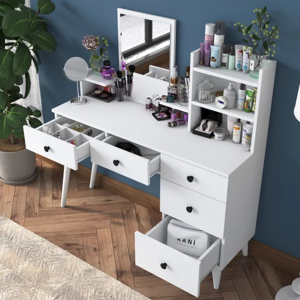Kalune Design Toaletní stolek Margot 01 bílý