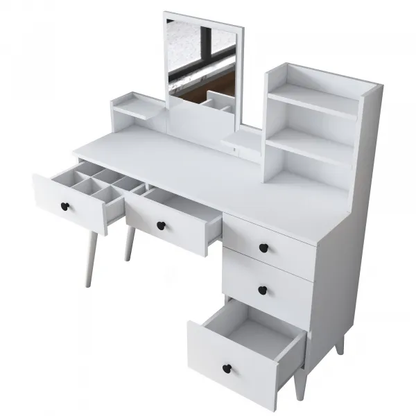 Kalune Design Toaletní stolek Margot 01 bílý