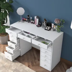 Kalune Design Toaletní stolek Melissa 01 bílý