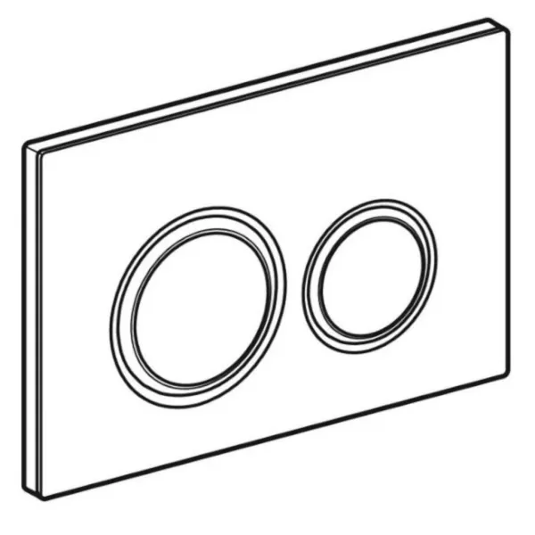 GEBERIT - Sigma21 Ovládacie tlačidlo splachovania, chróm/lávová 115.884.JK.1