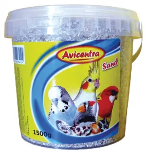 Avicentra Piesok vtáky s drt.mušlami 1,5 kg