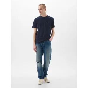 GAP INTL - F SS Pánske tričko, tmavo modrá, veľkosť