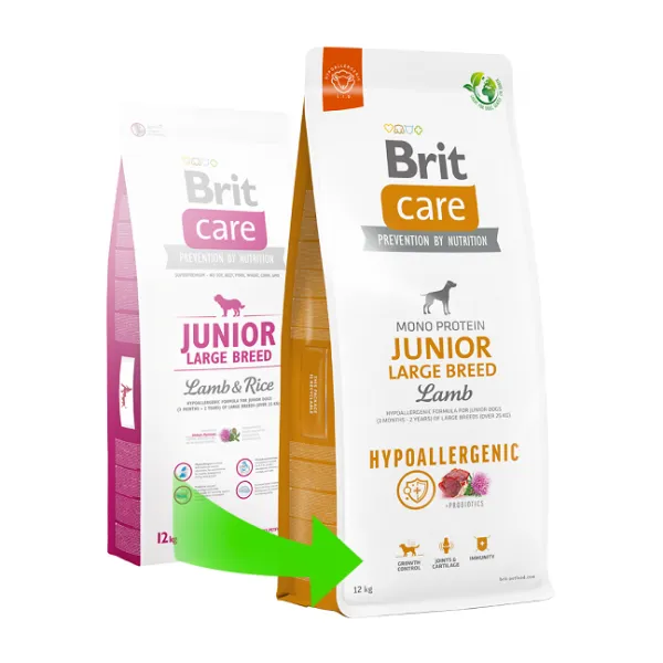 Brit Care granuly Dog Hypoallergenic Junior Large Breed 3kg