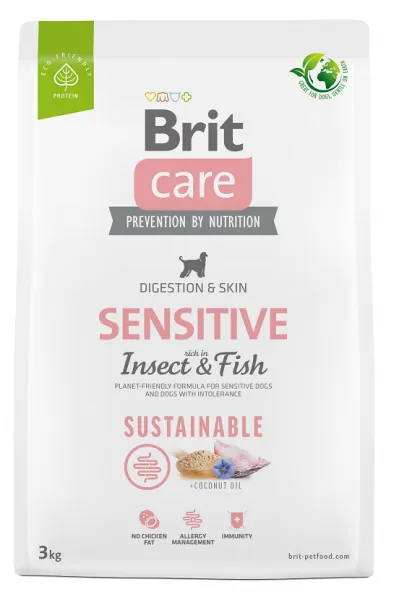 Brit Care granuly Dog Sustainable Sensitive 3kg