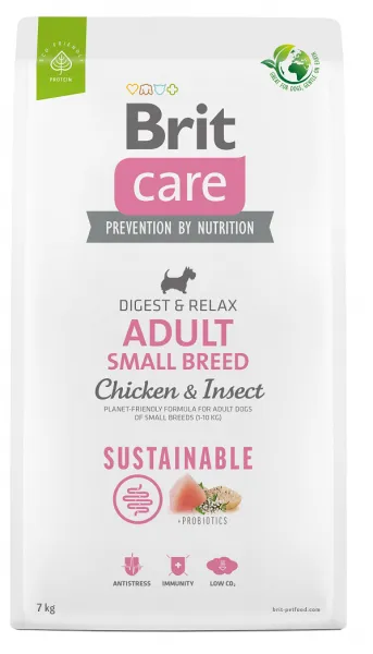 Brit Care granuly Dog Sustainable Adult Small Breed 7kg