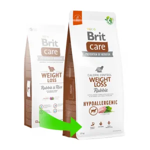 Brit Care granuly Dog Hypoallergenic Weight Loss 1kg