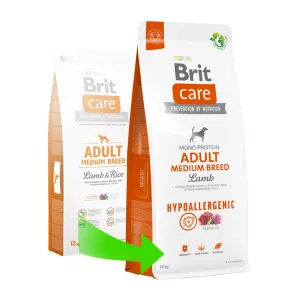 Brit Care granuly Dog Hypoallergenic Adult Medium Breed 3kg