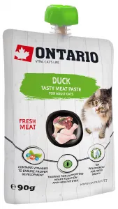 Ontario mäsová pasta pre mačky kačka 90 g