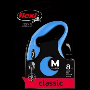 Voditko Flexi Classic New lanko M 8m modré