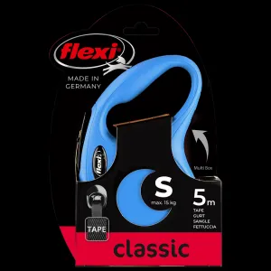 Voditko Flexi Classic New paska S 5m modre
