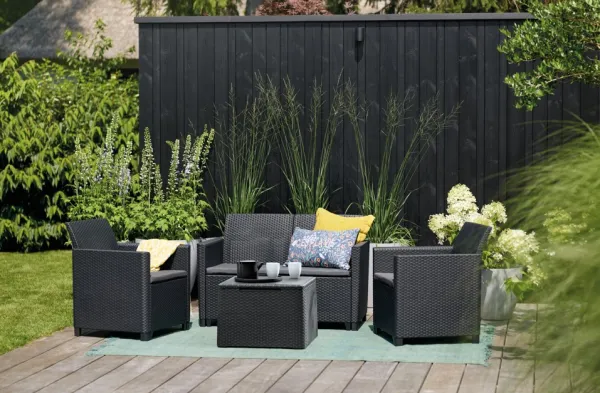 KETER Záhradný set MARIANNE 2 storage box | grafit