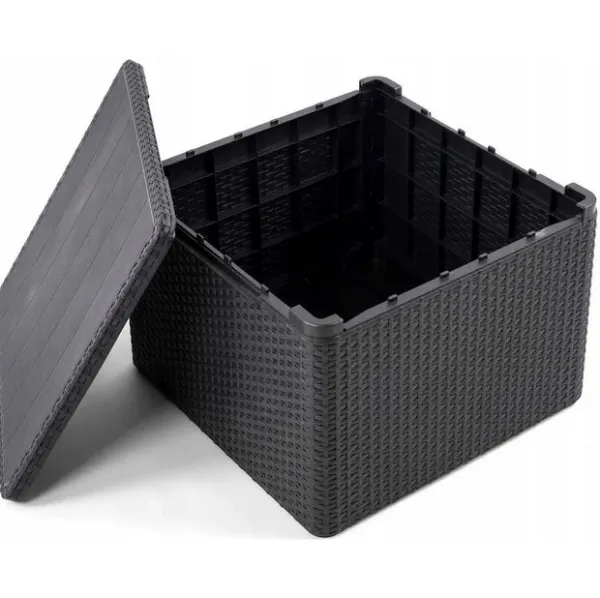 KETER Záhradný set CLARA 5 corner storage table | grafit