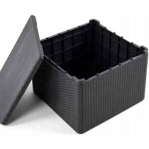 KETER Záhradný set CLARA 5 corner storage table | grafit