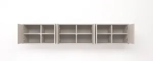 ArtPK Závesný TV stolík BIANCO | 210 cm