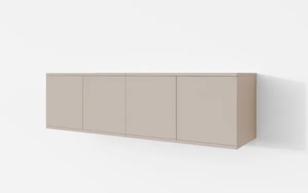 ArtPK Závesný TV stolík BIANCO | 140 cm