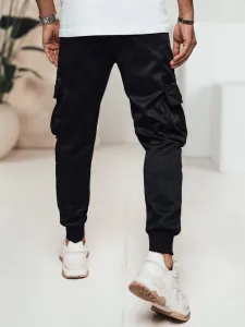 Moderné kapsáčové joggery čierne