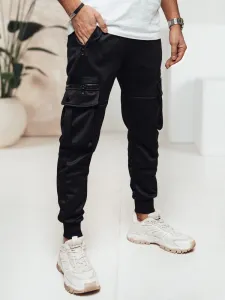 Moderné kapsáčové joggery čierne
