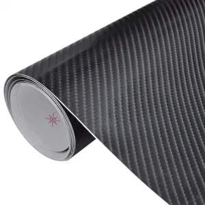 vidaXL Fólia na automobily 4D čierna 100x150 cm