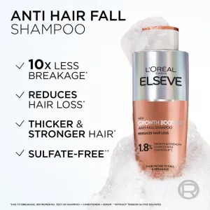 L’Oréal Paris Elseve Growth Booster posilňujúci šampón proti vypadávaniu vlasov 200 ml