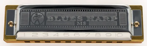 Hohner Blues Harp MS Bb Diatonická ústna harmonika