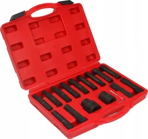 Marpol M58265 – sada rázových hlavíc 3/4" (imbus, Torx, E-profil, 16 ks)