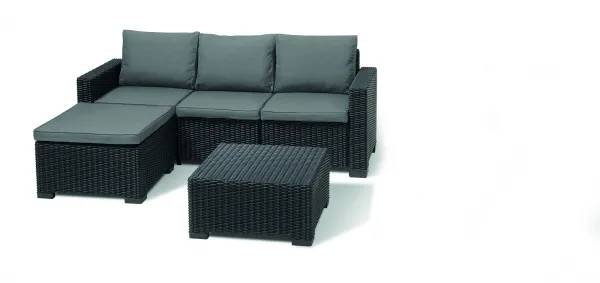 KETER Záhradný set FLORIDA chaise longue | grafit