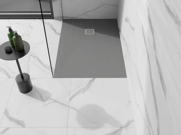 MEXEN - Stone+ sprchová vanička obdĺžniková 100x70, sivý betón 44617010