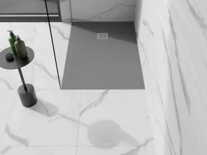 MEXEN - Stone+ sprchová vanička obdĺžniková 100x70, sivý betón 44617010