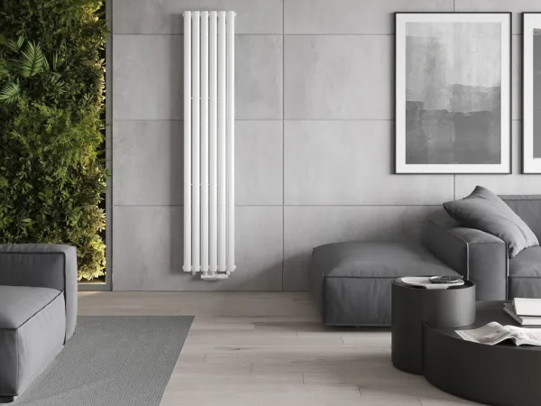 MEXEN - Oregon vykurovací rebrík/radiátor 1800 x 350 mm, 604 W, biela W202-1800-350-00-20