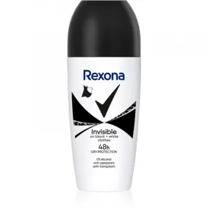 Rexona Invisible on Black + White Clothes guličkový antiperspirant 48h 50 ml