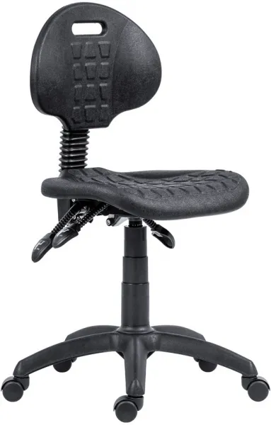 ANTARES Pracovná stolička 1290 5000 PU ASYN, plast, kolieska
