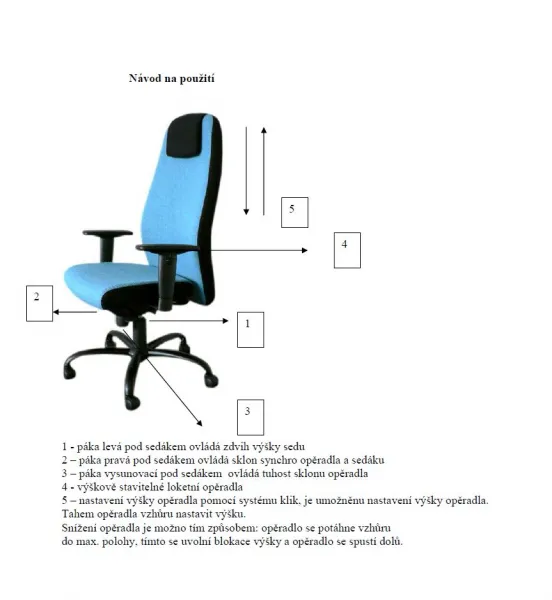 MULTISED Kancelárske kreslo MANAGER - BZJ 250