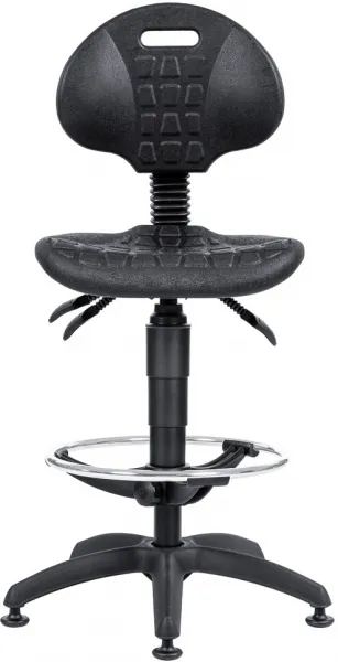 ANTARES Pracovná stolička 1290 5059 PU ASYN, plast, extend, klzáky