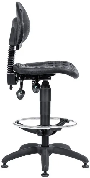 ANTARES Pracovná stolička 1290 5059 PU ASYN, plast, extend, klzáky