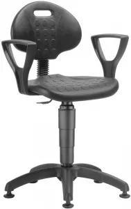 ANTARES dielenská stolička 1290 3009 PU NOR, plast, klzáky