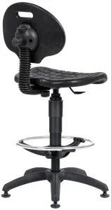 ANTARES dielenská stolička 1290 3059 PU NOR, plast, extend, klzáky