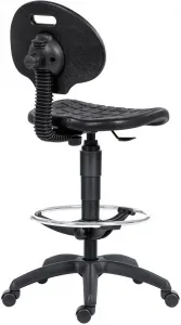 ANTARES dielenská stolička 1290 3050 PU NOR, plast, extend, kolieska