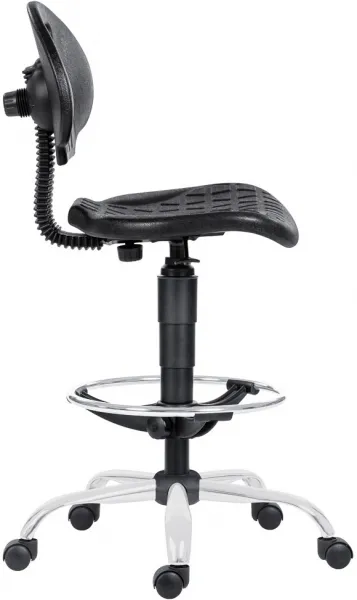 ANTARES dielenská stolička 1290 3150 PU NOR, chróm, extend, kolieska