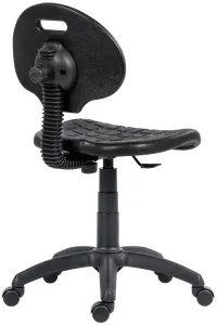 ANTARES dielenská stolička 1290 3000 PU NOR, plast, kolieska